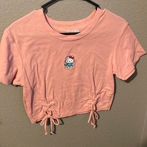 hello kitty crop top